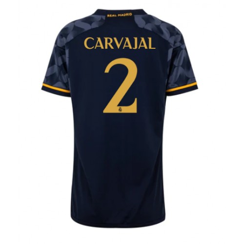 Echipament fotbal Real Madrid Daniel Carvajal #2 Tricou Deplasare 2023-24 pentru femei maneca scurta